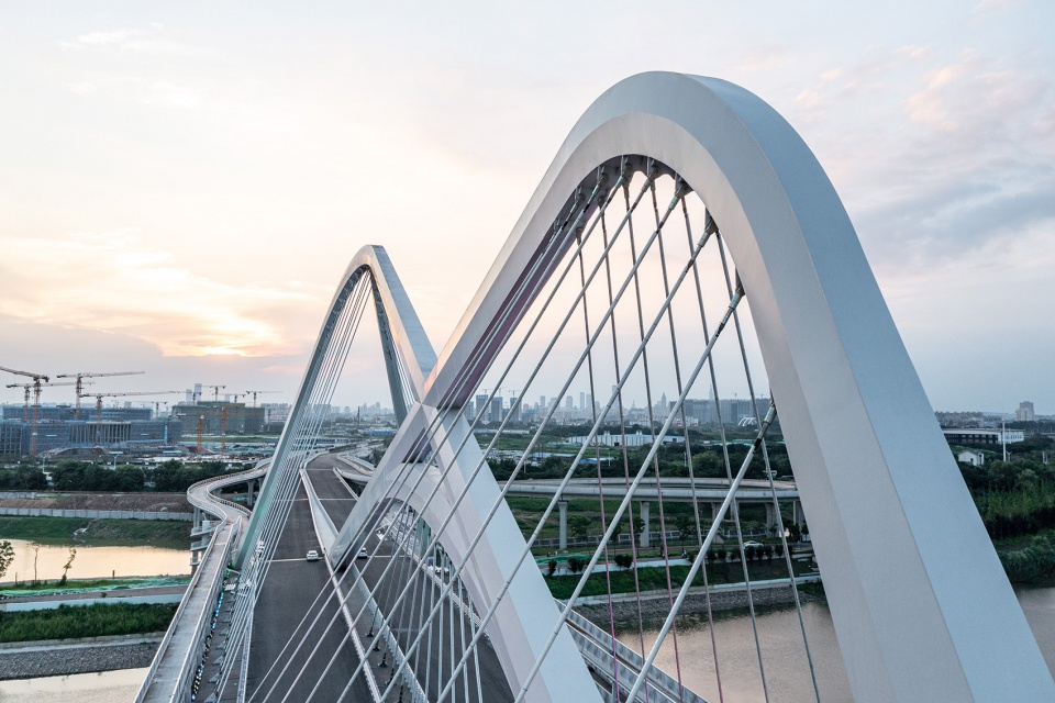 Nanjing Qinhuai Bay Bridge China by AND Office NAN Architects