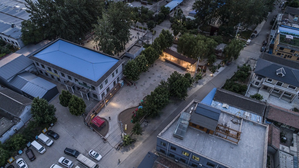 A Public Stage in Gaoliying Yicun Village by RENGARCH KEYWORKS