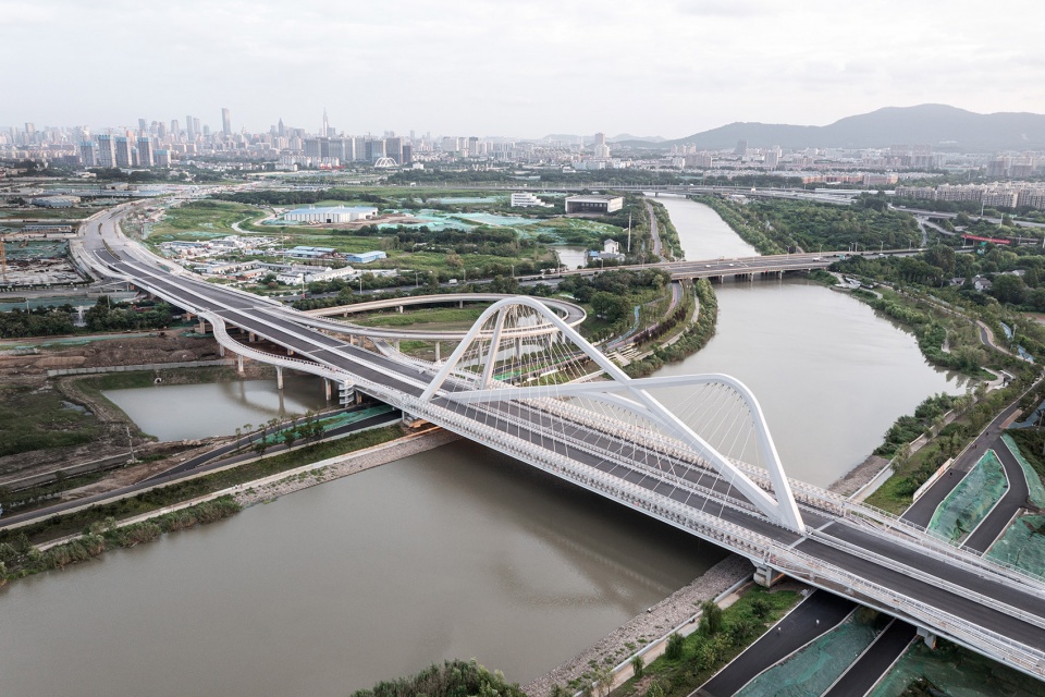 Nanjing Qinhuai Bay Bridge China by AND Office NAN Architects