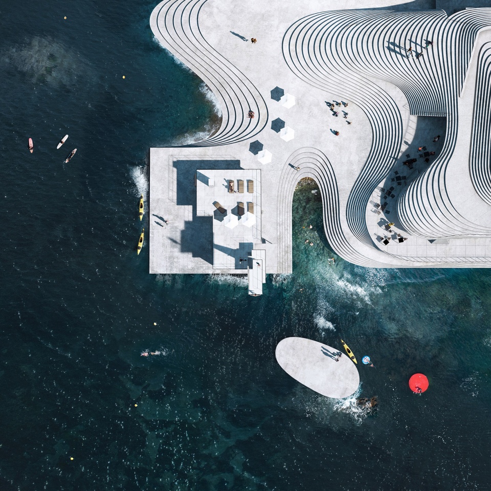 snohetta revives traditional harbor bath knubben