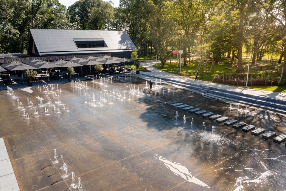 Park Zomerhuis Stekene Belgium by OMGEVING