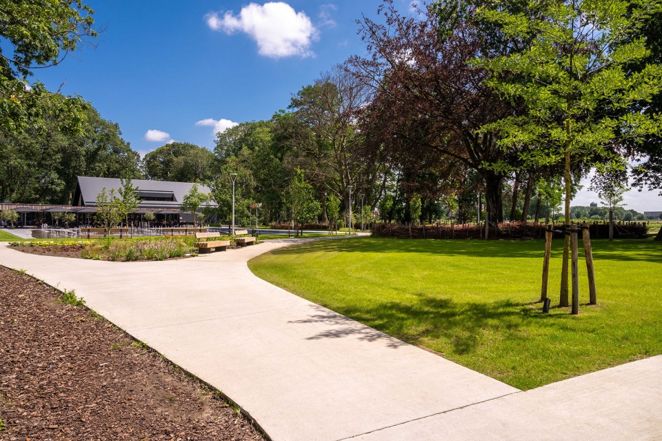 Park Zomerhuis Stekene Belgium by OMGEVING