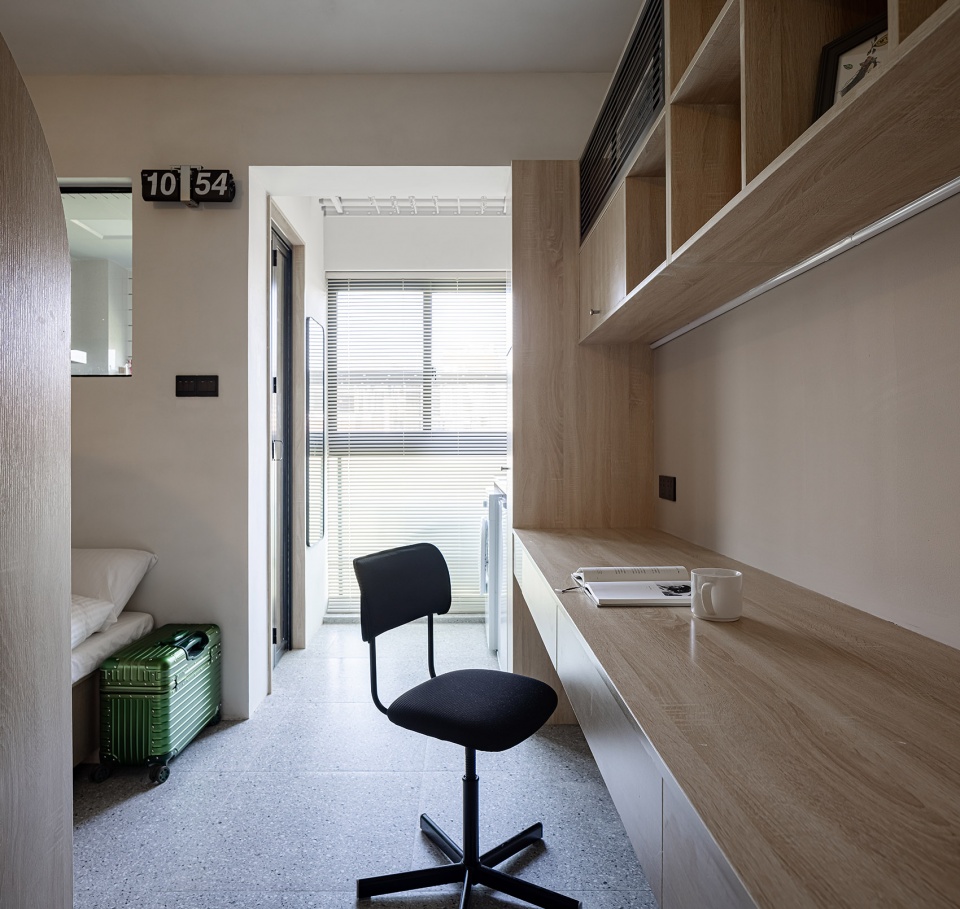Interior design of a 24 square meters apartment by Wusuo design