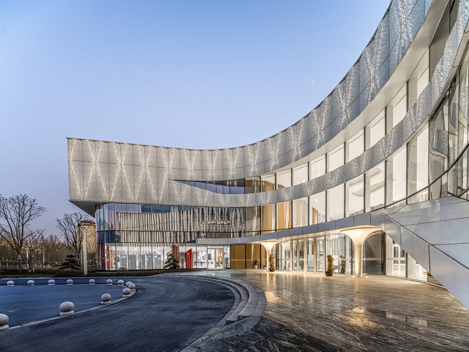 public culture center in nantong development zone china by tjad