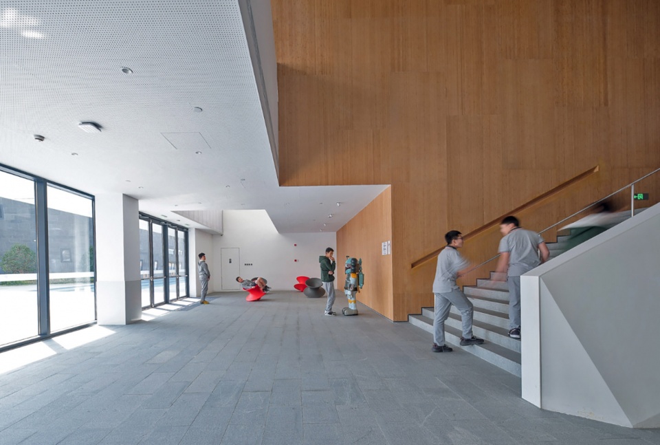 Shanghai Qingpu Pinghe Sports Center China by OPEN Architecture