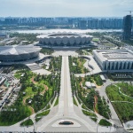 西安奥体中心景观设计 / 中国建筑西北设计研究院有限公司装饰环艺院