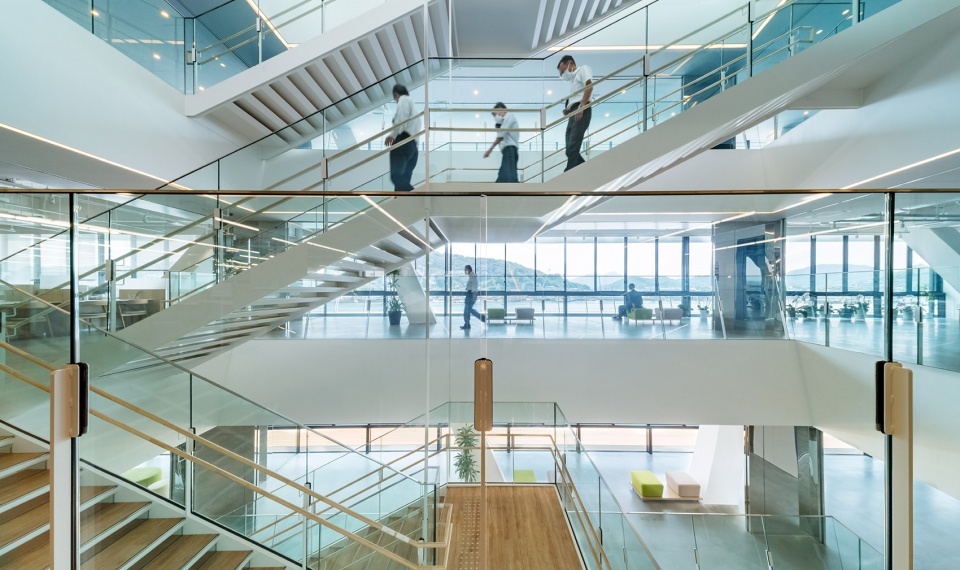 Onomichi City Office by Nikken Sekkei