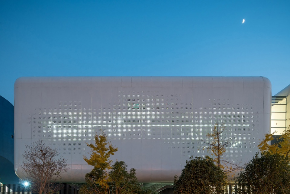 Shanghai Qingpu Pinghe Sports Center China by OPEN Architecture