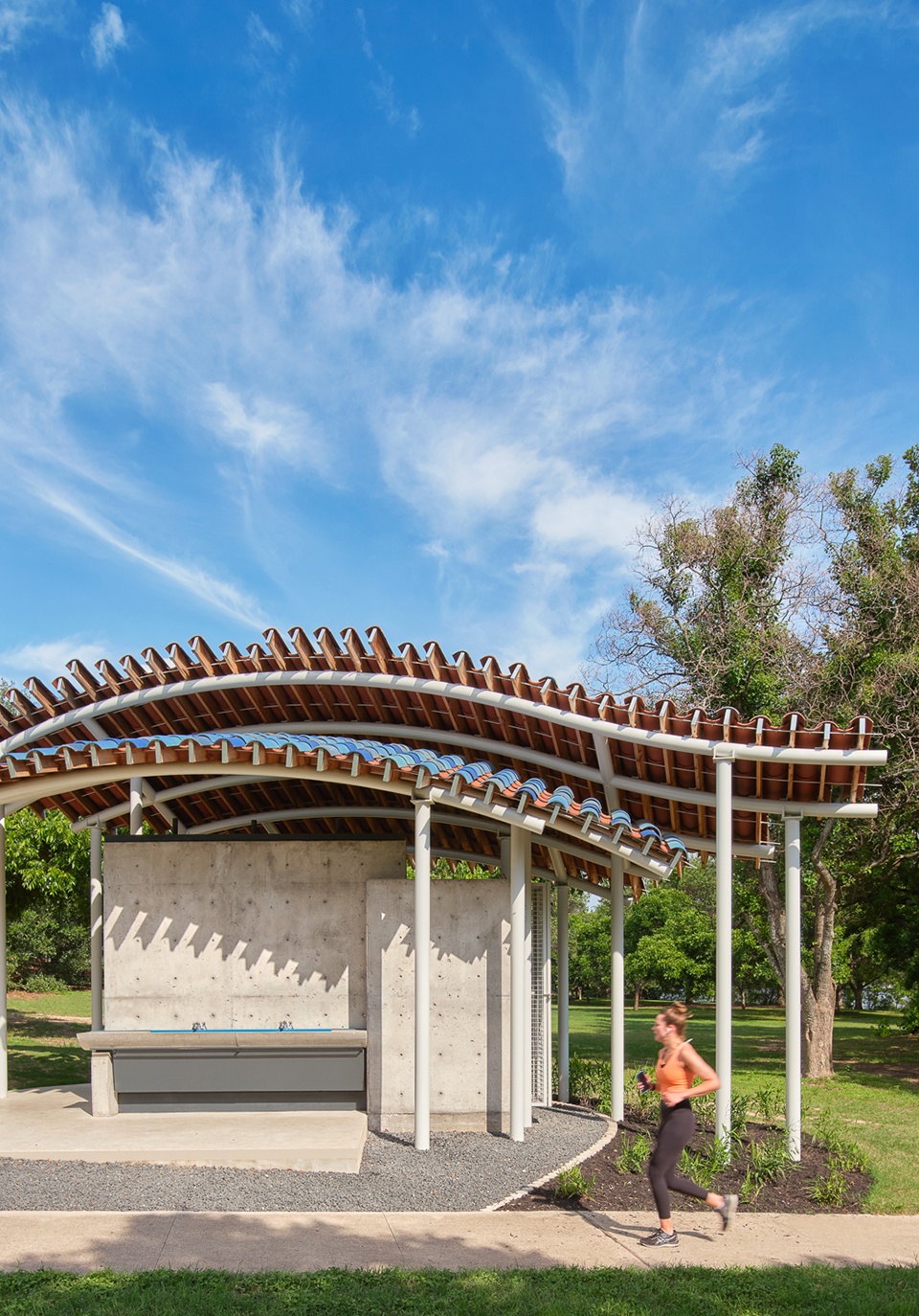 festival beach restroom by jobe corral architects