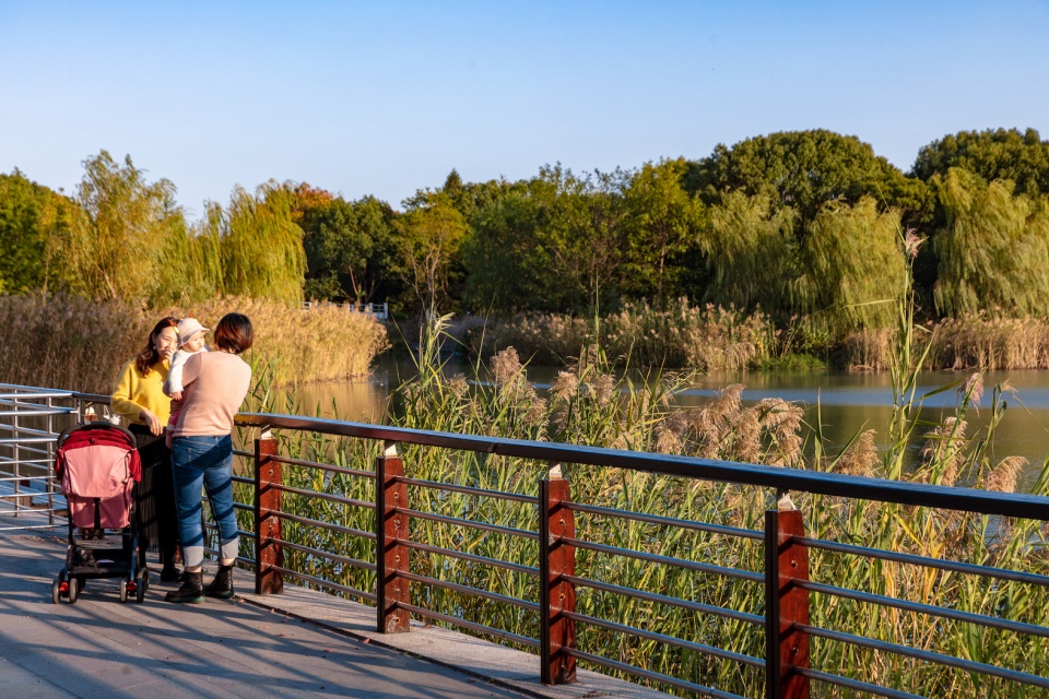 forest park west entry breaking barriers to connect neighborhood landscape infrastructure china by plat studio