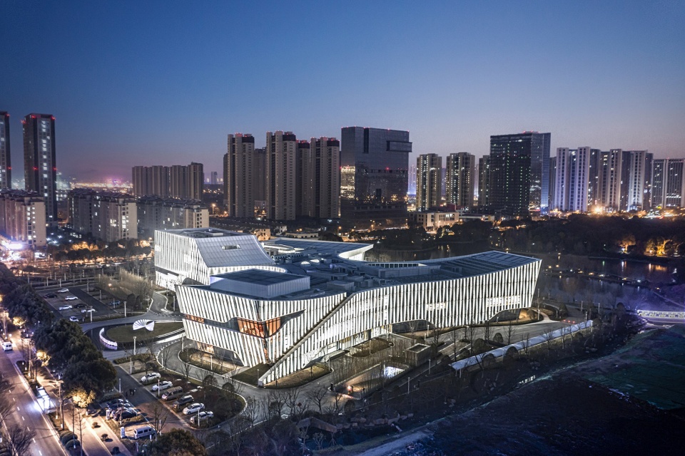 public culture center in nantong development zone china by tjad