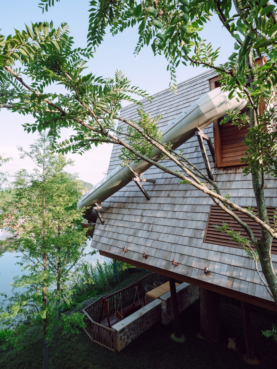 Le Bei Resort in Guilin China by aoe project team