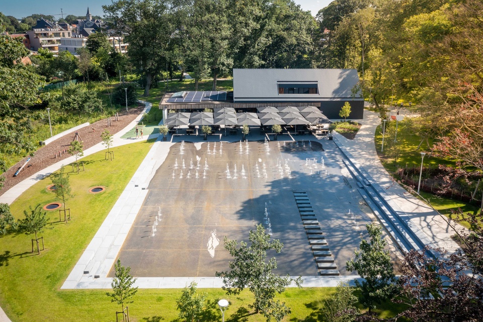 Park Zomerhuis Stekene Belgium by OMGEVING