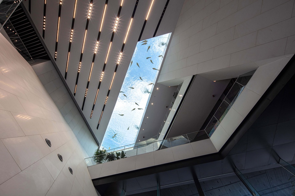 Landscape design of Ningbo Peacebird Fashion Center by Palm Design