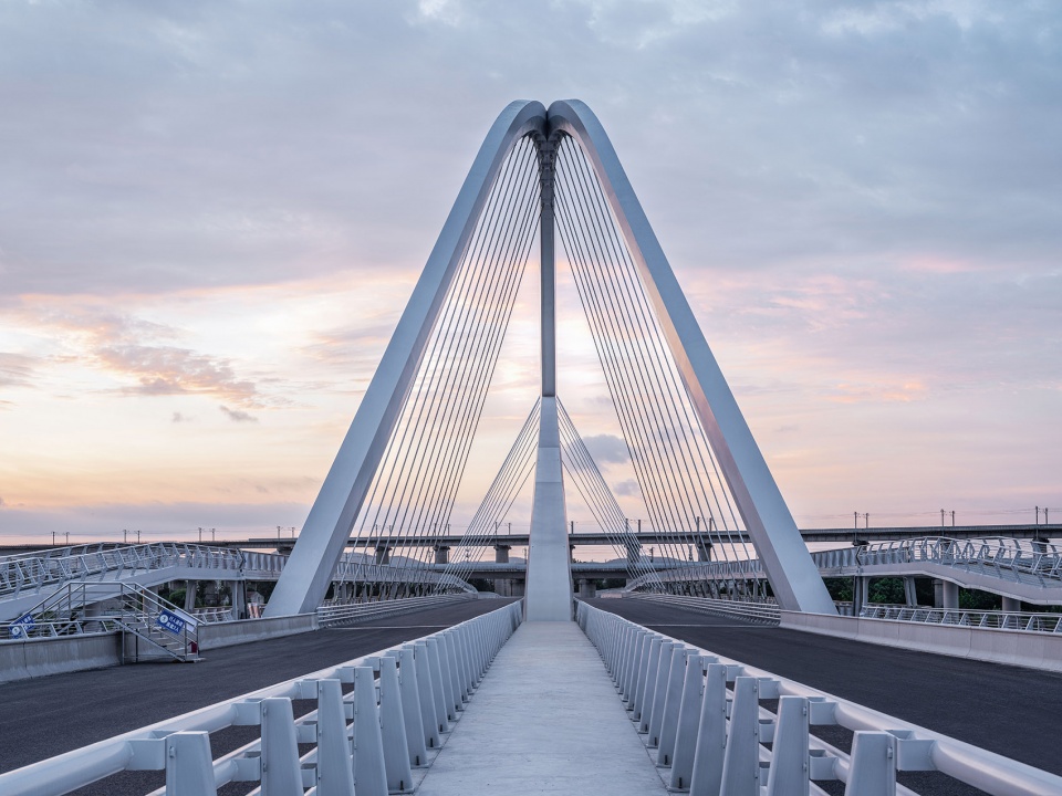 Nanjing Qinhuai Bay Bridge China by AND Office NAN Architects