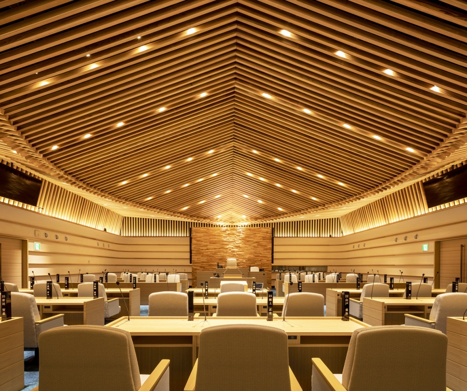 Onomichi City Office by Nikken Sekkei