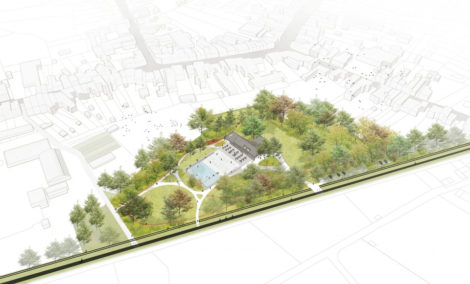 Park Zomerhuis Stekene Belgium by OMGEVING