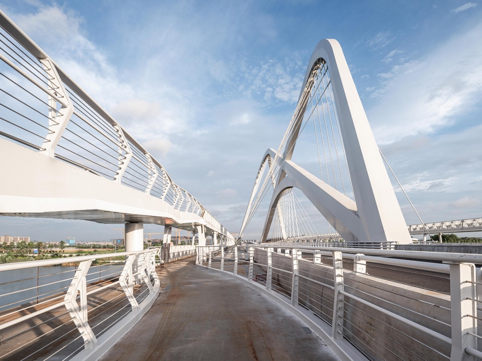 Nanjing Qinhuai Bay Bridge China by AND Office NAN Architects
