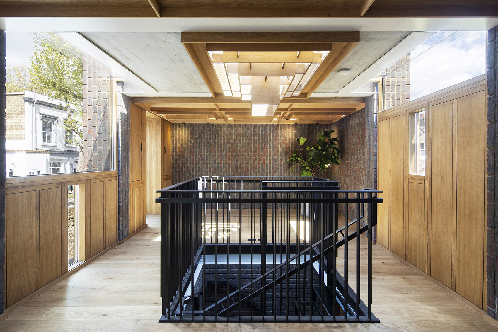 southwark brick house by satish jassal architects