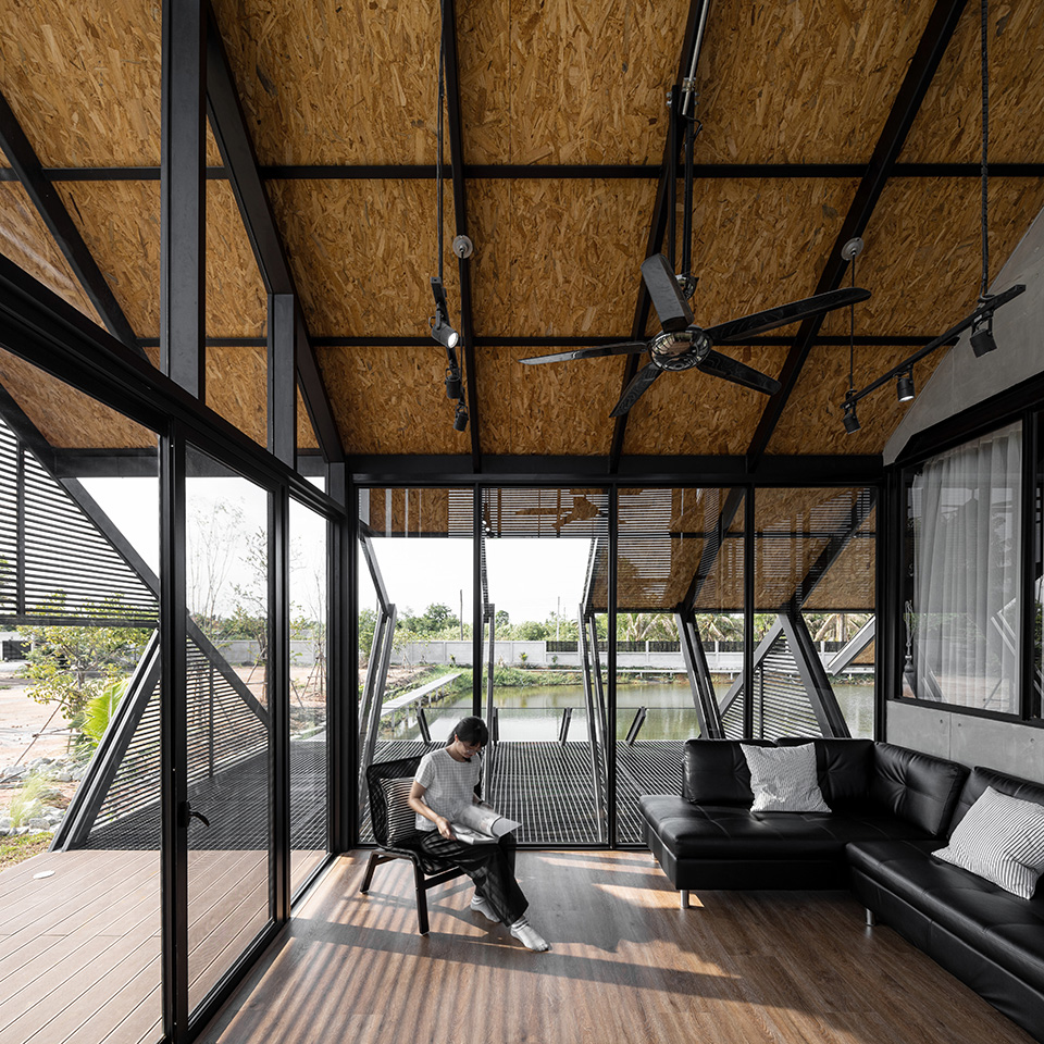 villa backyard by touch architect