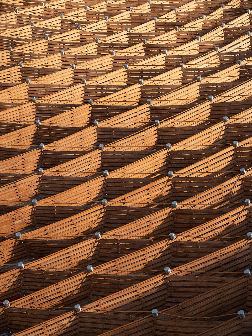 the bamboo and rattan pavilion of the 10th china flower expo by arcplus shanghai archi scientific creation center