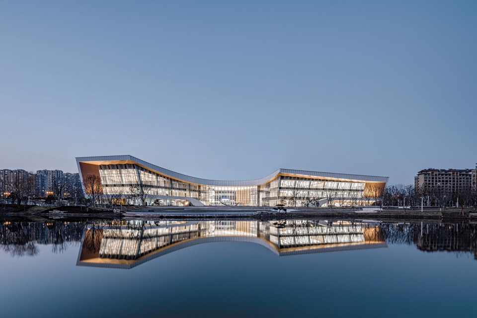 public culture center in nantong development zone china by tjad