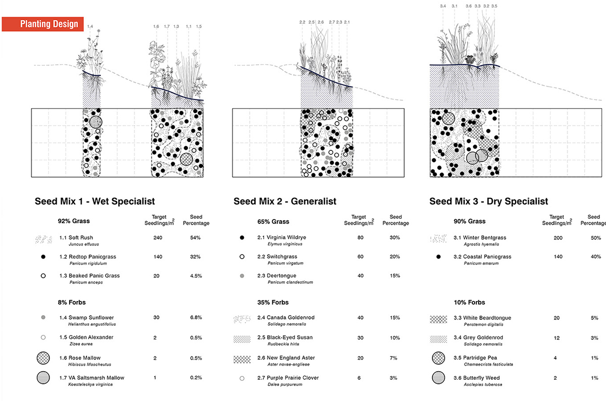2020 asla research award of honor seeding specificity materials and methods for novel ecoystems mahan rykiel associates