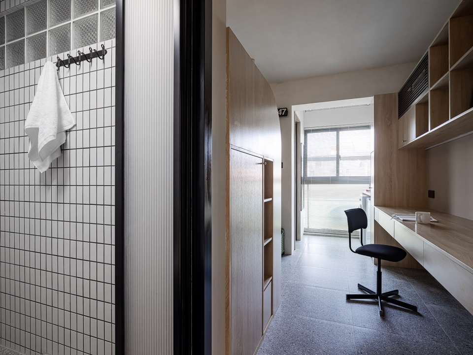 Interior design of a 24 square meters apartment by Wusuo design