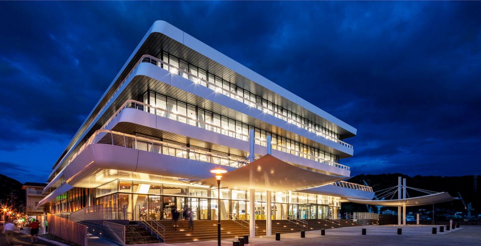 Onomichi City Office by Nikken Sekkei