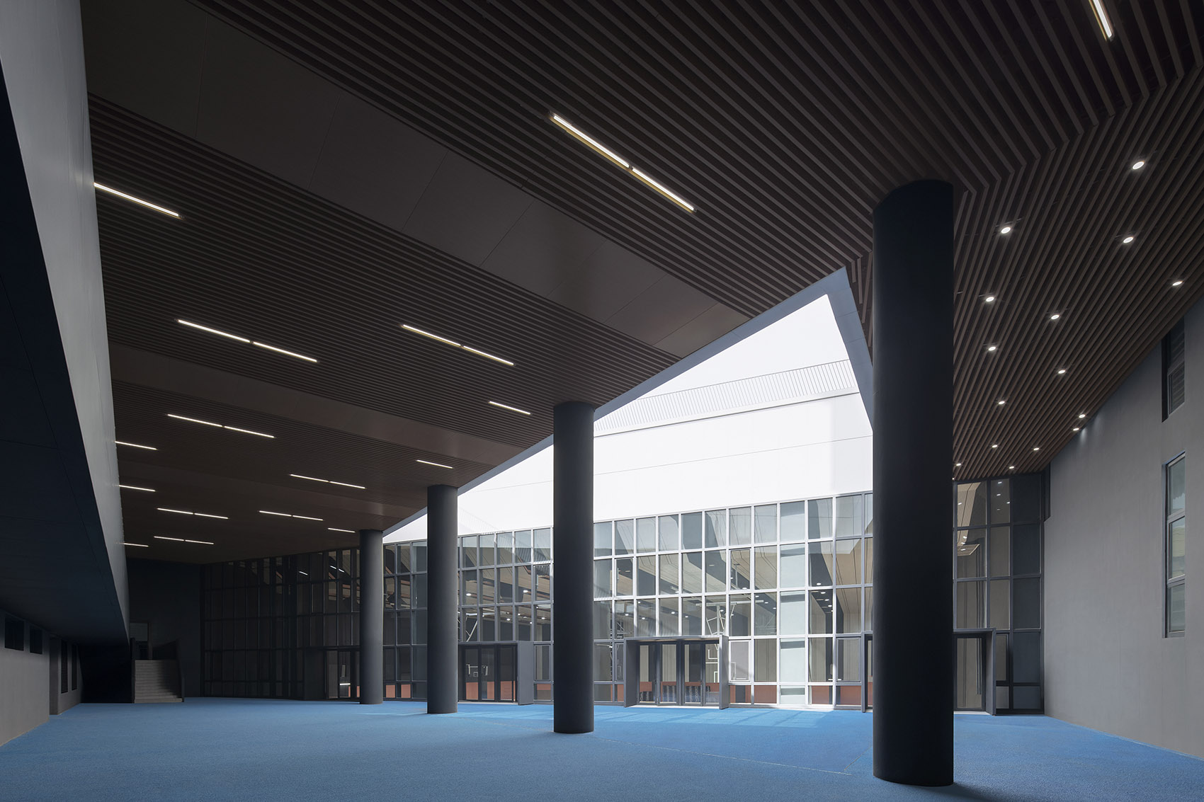 The design of the High School Affiliated to Renmin University of China Hangtian City Beijing by BIAD