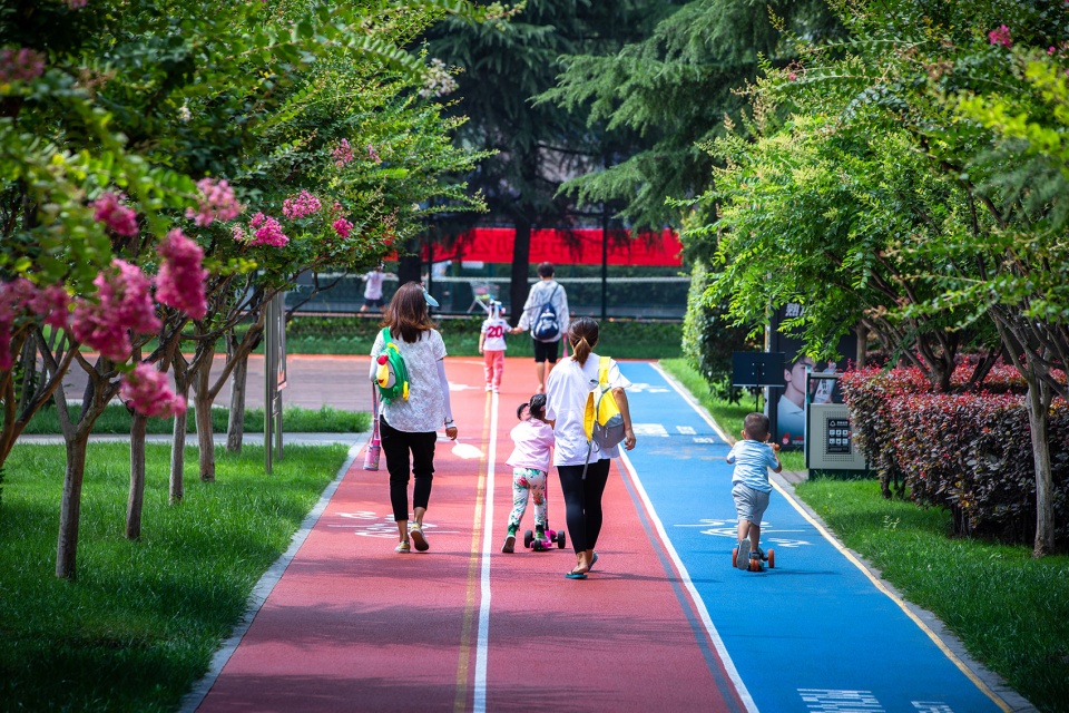 xian city sports park landscape improvement project by china northwest architecture design and research institute