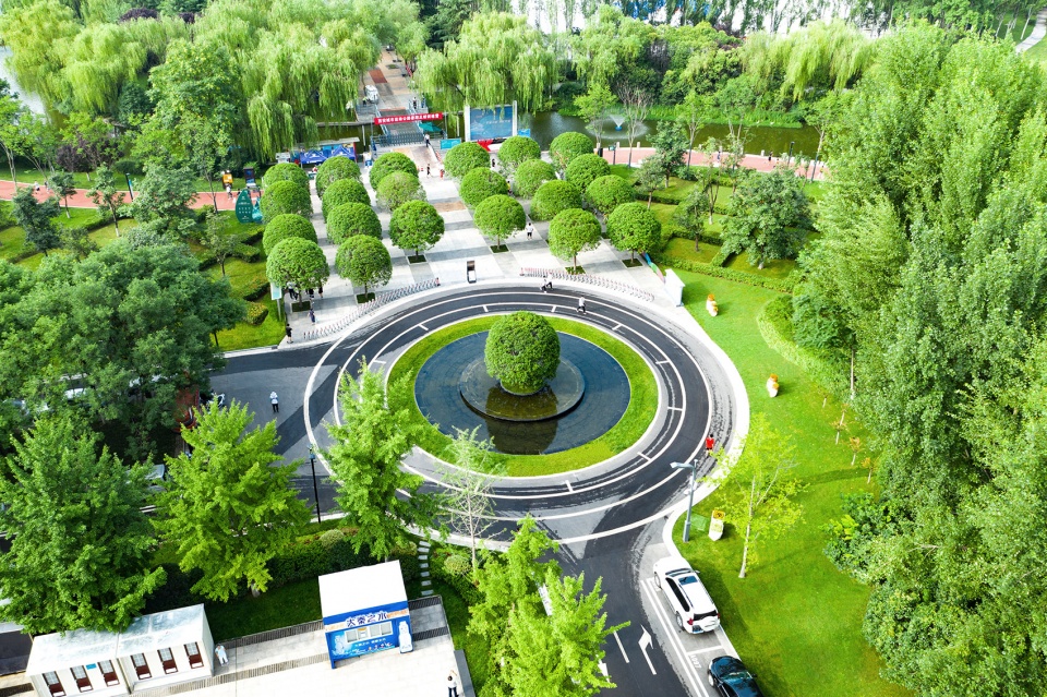 xian city sports park landscape improvement project by china northwest architecture design and research institute