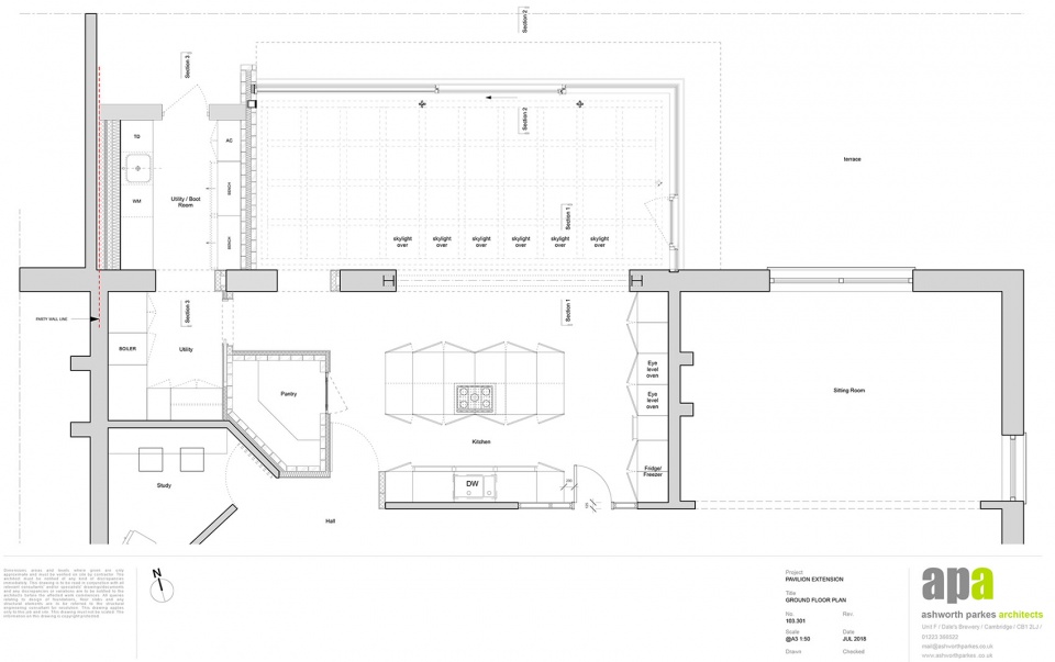 Pavilion Extension by Ashworth Parkes Architects Ltd