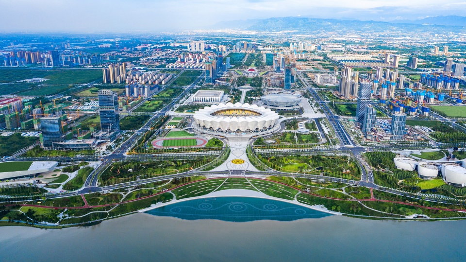 Landscape of Xi’an Olympic Sports Center ADEA