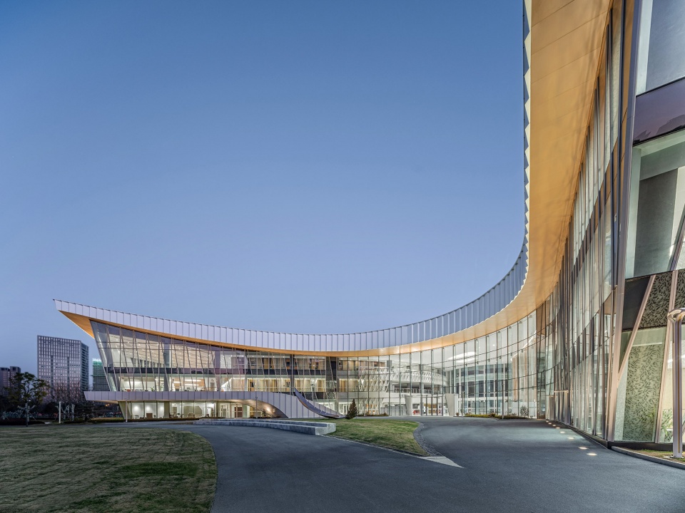 public culture center in nantong development zone china by tjad