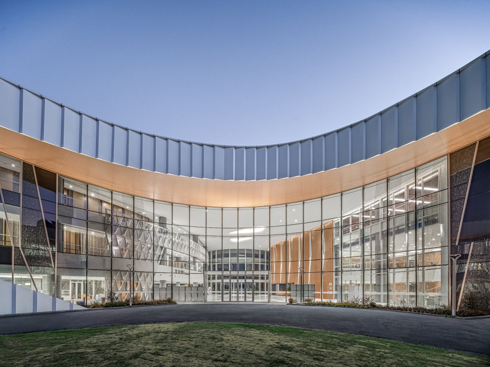 public culture center in nantong development zone china by tjad
