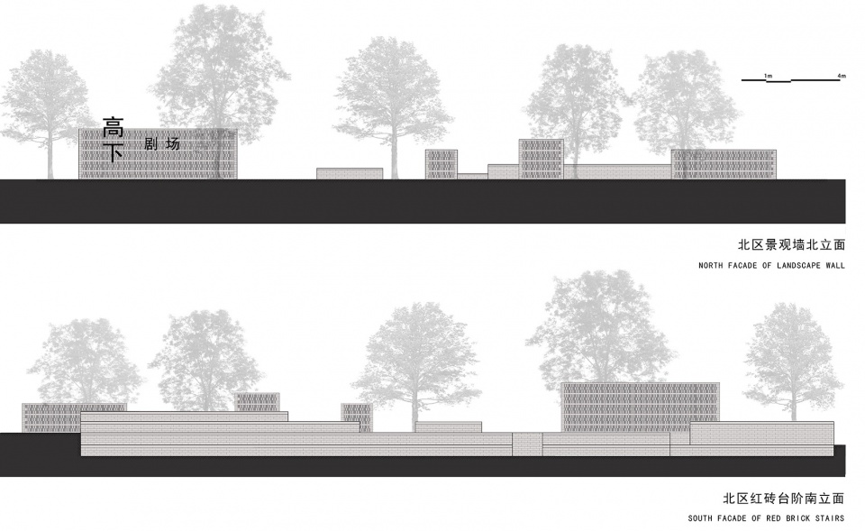 A Public Stage in Gaoliying Yicun Village by RENGARCH KEYWORKS