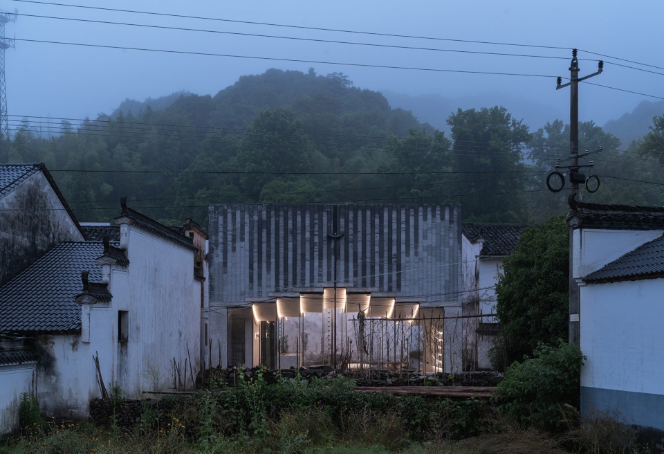 bridge gallery shanghai joint publishing company bookstore at taoyuan huangshan by atelier lai