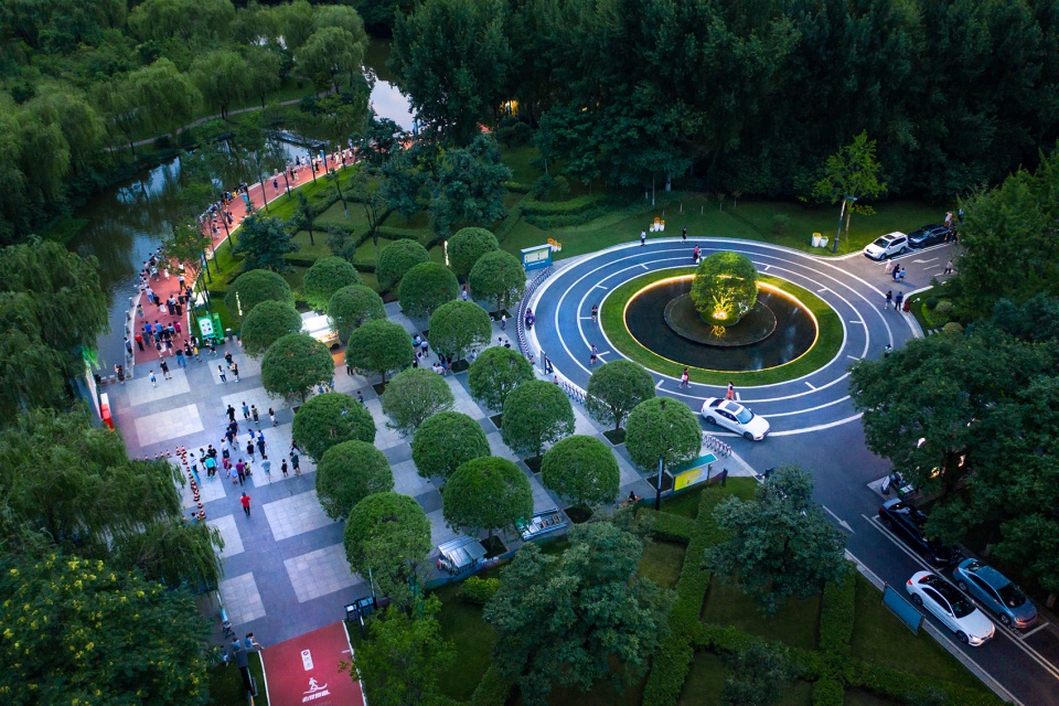 xian city sports park landscape improvement project by china northwest architecture design and research institute