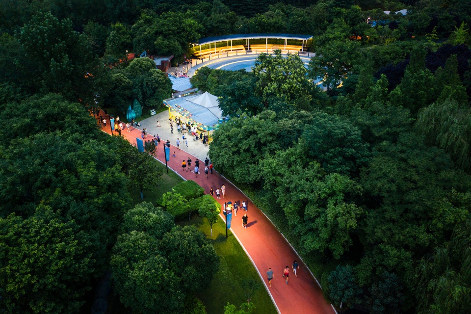 xian city sports park landscape improvement project by china northwest architecture design and research institute