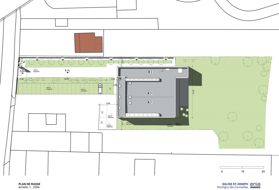 st josephs church by enia architectes