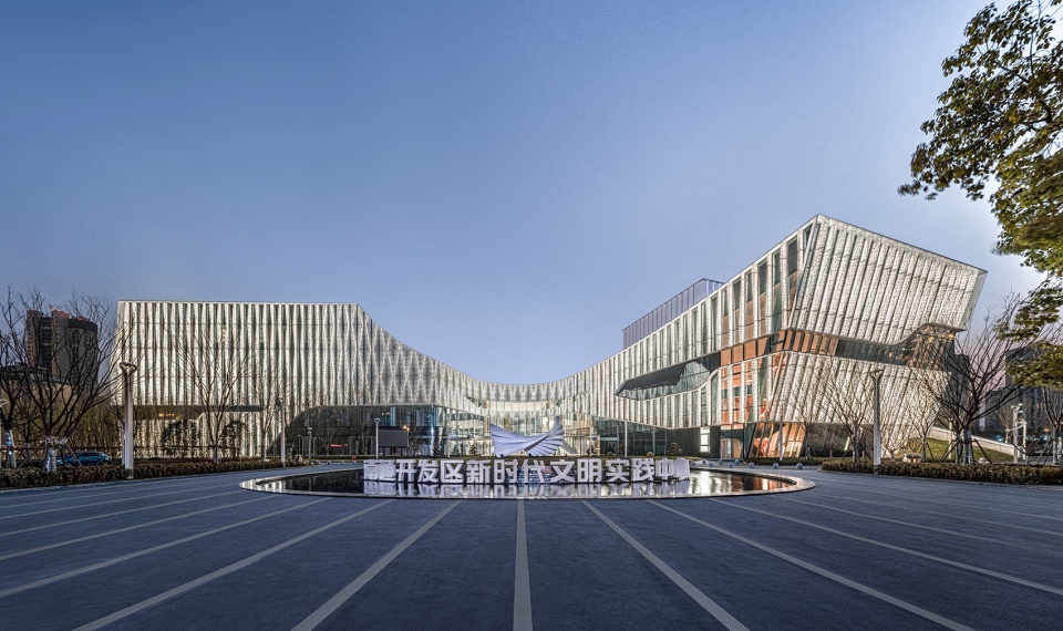 public culture center in nantong development zone china by tjad