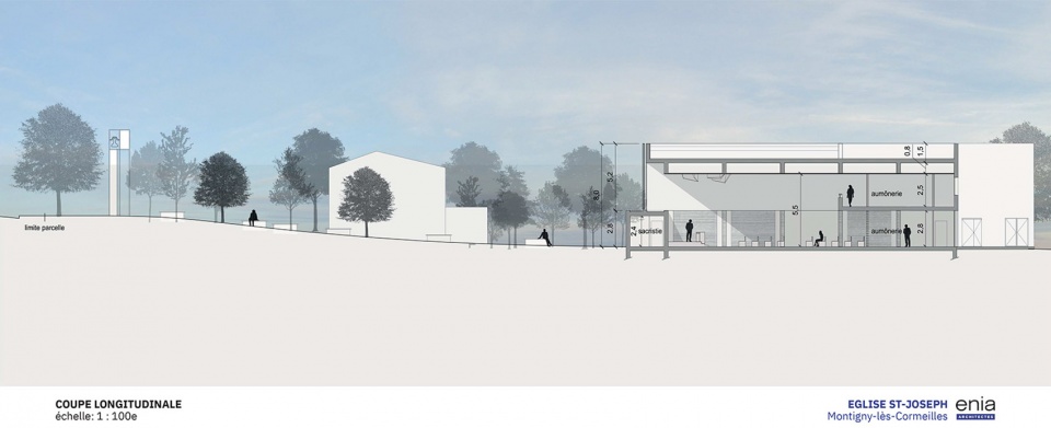st josephs church by enia architectes