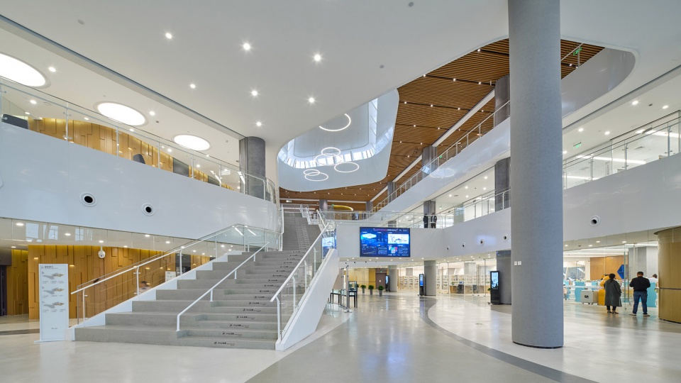 public culture center in nantong development zone china by tjad