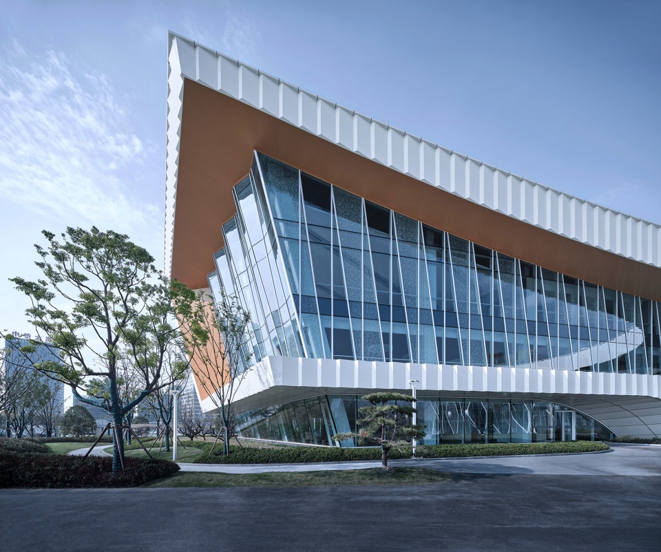 public culture center in nantong development zone china by tjad