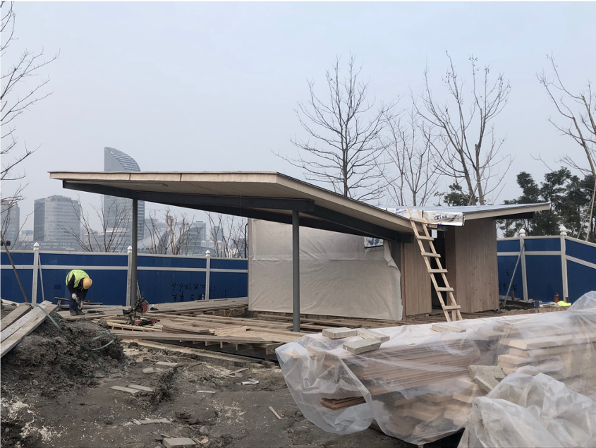 river view service kiosk east bund shanghai by atelier z
