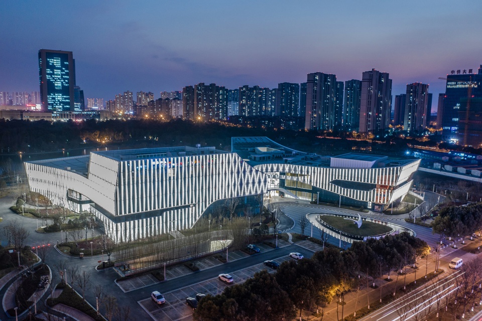 public culture center in nantong development zone china by tjad
