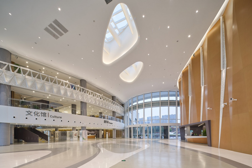 public culture center in nantong development zone china by tjad