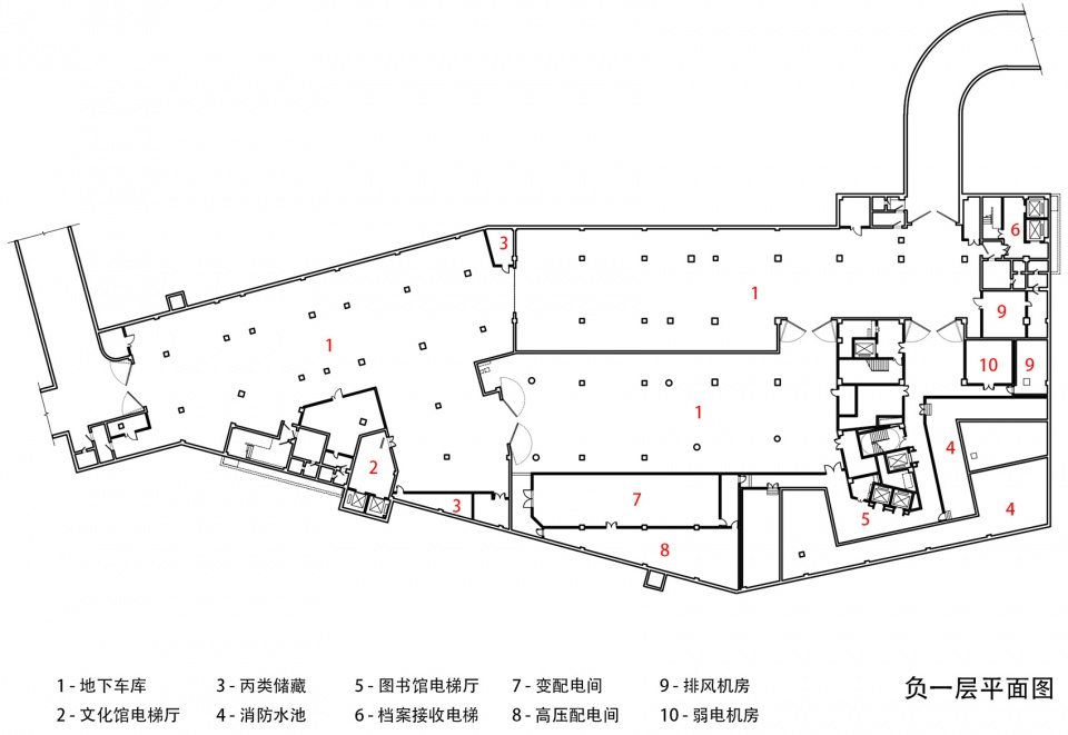 public culture center in nantong development zone china by tjad