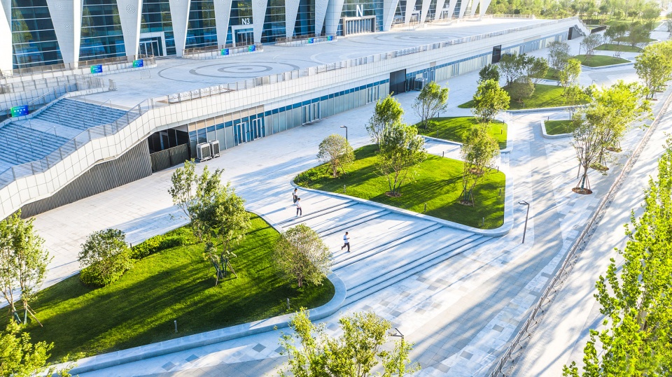 Landscape of Xi’an Olympic Sports Center ADEA